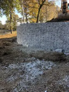 retaining wall builder maryville il