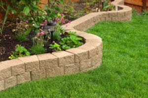 beautiful retaining wall construction collinsville il