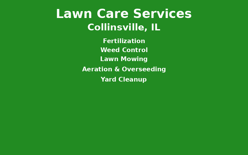 lawn care services collinsville il